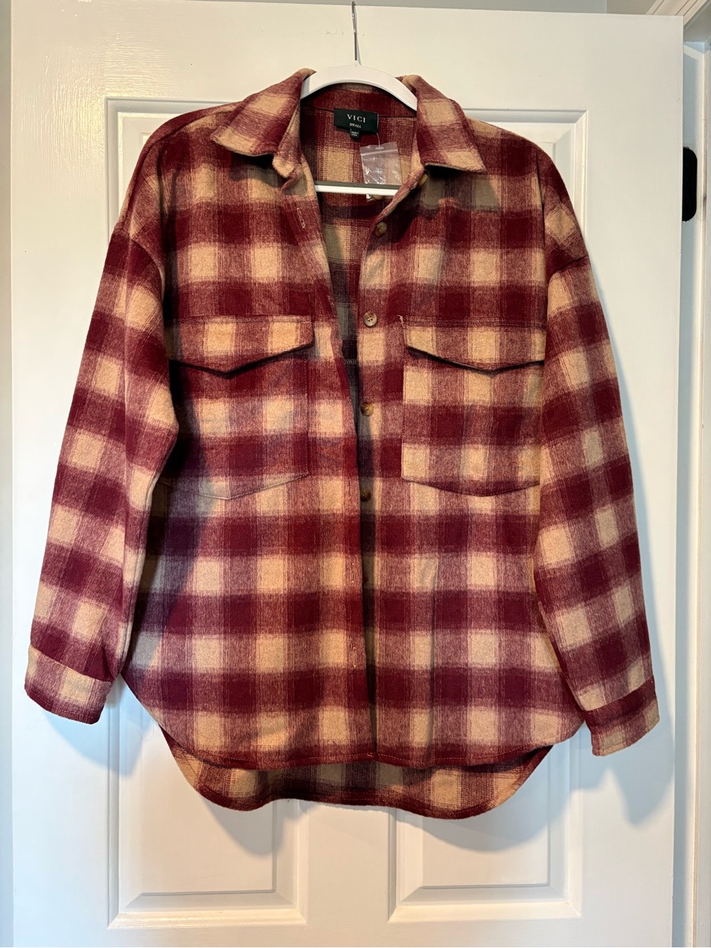 VICI Fringe Shacket